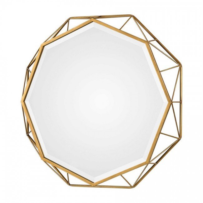 Uttermost Mekhi Octagonal Mirror 09317 30x30
