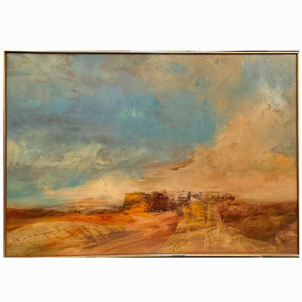 1950's Mesa Verde Painting by John Augustus Annus 53x36.5