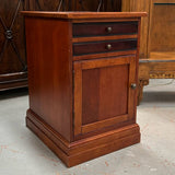 Bassett 2-Drawer/1-Door Side Table 18x22x28