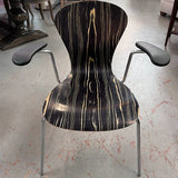 Ross Lovegrove Knoll Macasser Ebony "Sprite" Chair 28x20x31