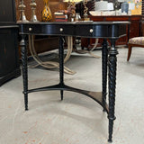Lam Lee 3-Drw Vanity Desk W/Leather Top 34x16x31
