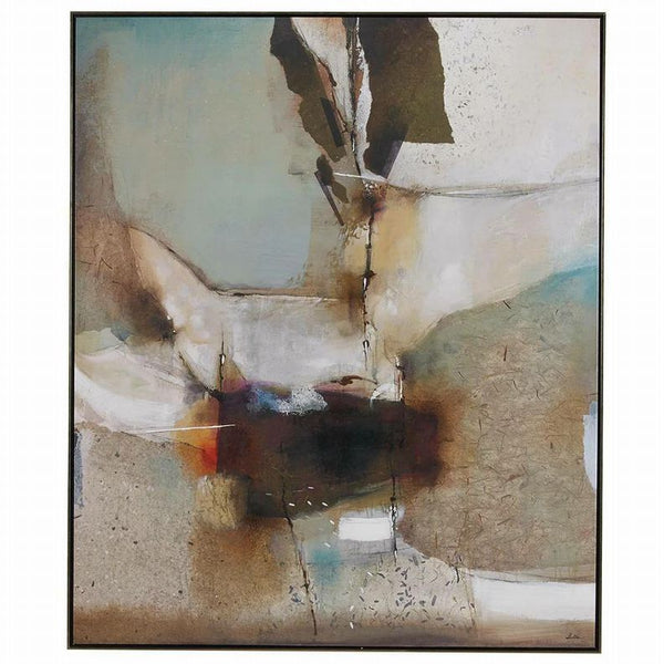 Ethan Allen Abstract "True Dawn" Giclee' on Canvas 51x61