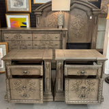 PAIR Avalon Sanctuary 3-Dwr Nightstands 30x18x29.5