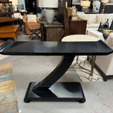 Century Black Asymetrical Modern Console 54x16x33  FINAL SALE!