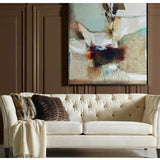 Ethan Allen Abstract "True Dawn" Giclee' on Canvas 51x61
