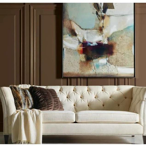 Ethan Allen Abstract "True Dawn" Giclee' on Canvas 51x61