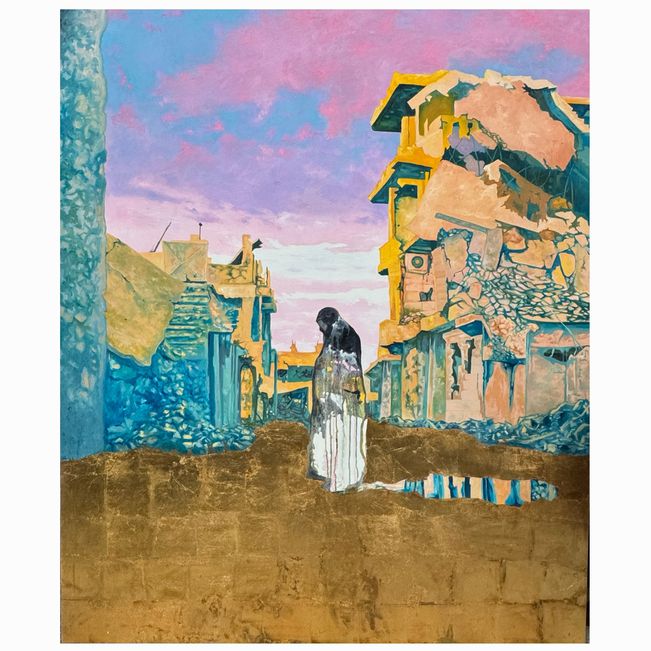 "Empty Kingdoms" Oil Painting by Tyler Butcher 60"x72"