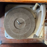 Vintage 1930's Record Player & Radio 35.5x17x36.5