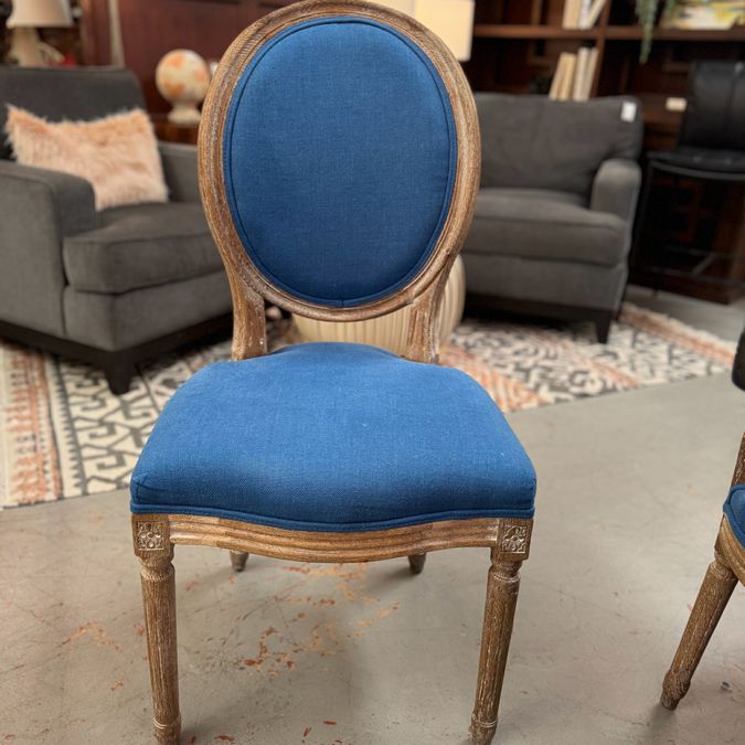 SET/4 Wisteria Louis XVI Chairs 2-Arm, 2-Side 19.5x22x40