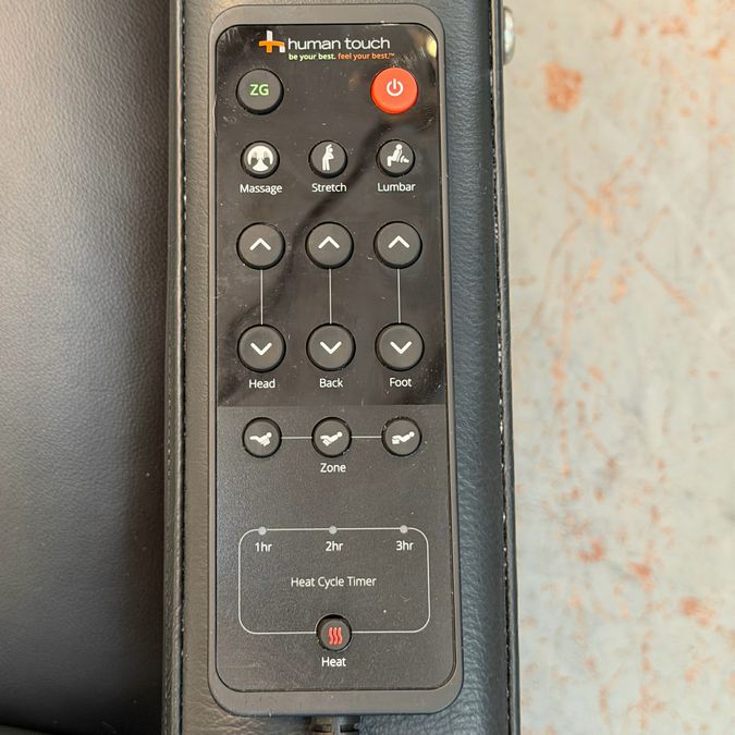 Gravis Zero Gravity Recliner with Air Massage/Human Touch 67"Lx30"Wx31"H