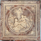 Vintage Incolay Stone Jewelry Box 9.5x9.5
