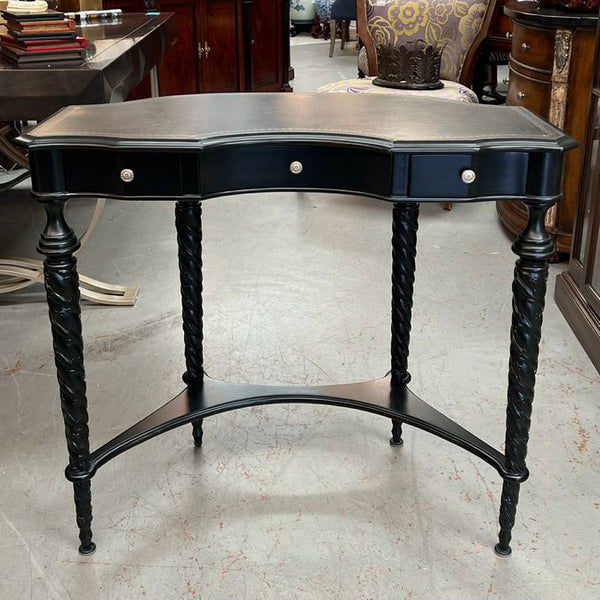 Lam Lee 3-Drw Vanity Desk W/Leather Top 34x16x31