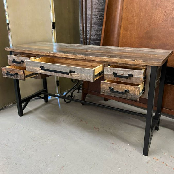 Saltoro Sherpi 5-Drw Keyboard Writing Desk 67x21x31