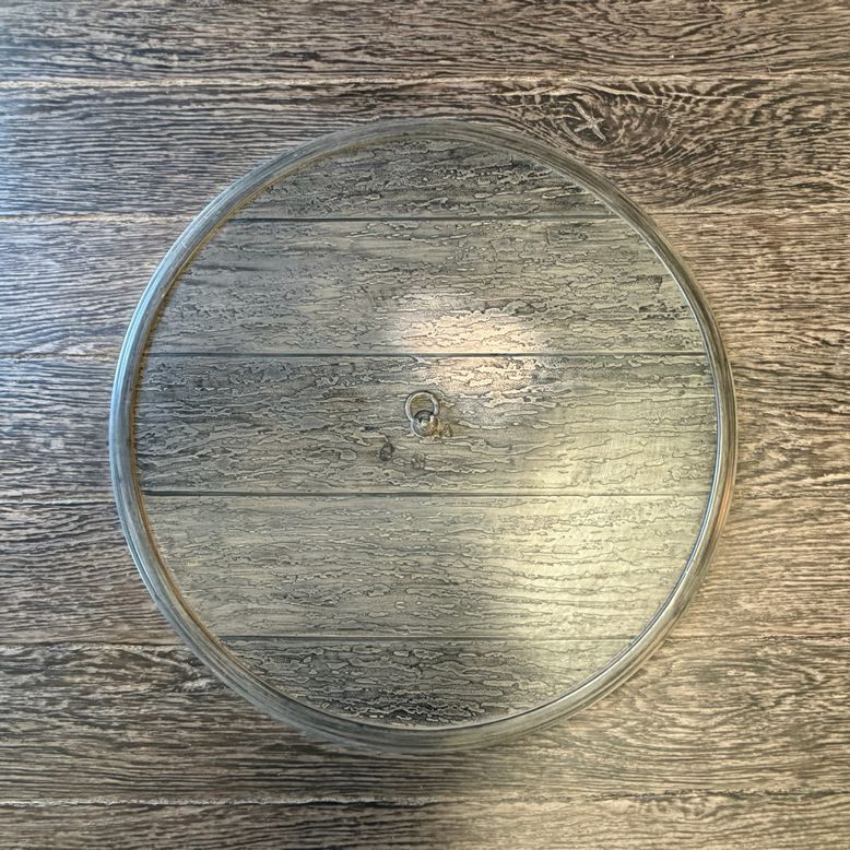 Pinecone Vale Fire Pit Table AS IS 48"D x 25"H