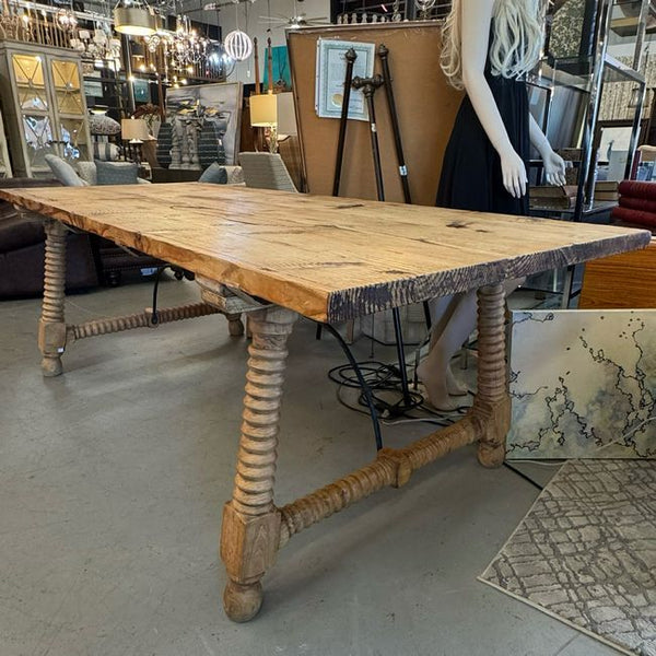 Awesome Rustic Pine Dining Table 94.5x39x32