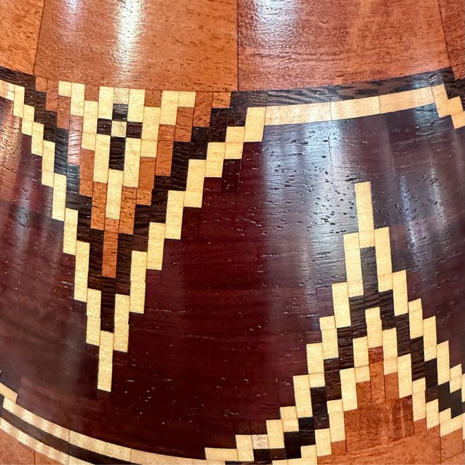 Complex Olla II Wood Art Bowl by Moore & Endres W/COA 12" Dia x 18.5"H