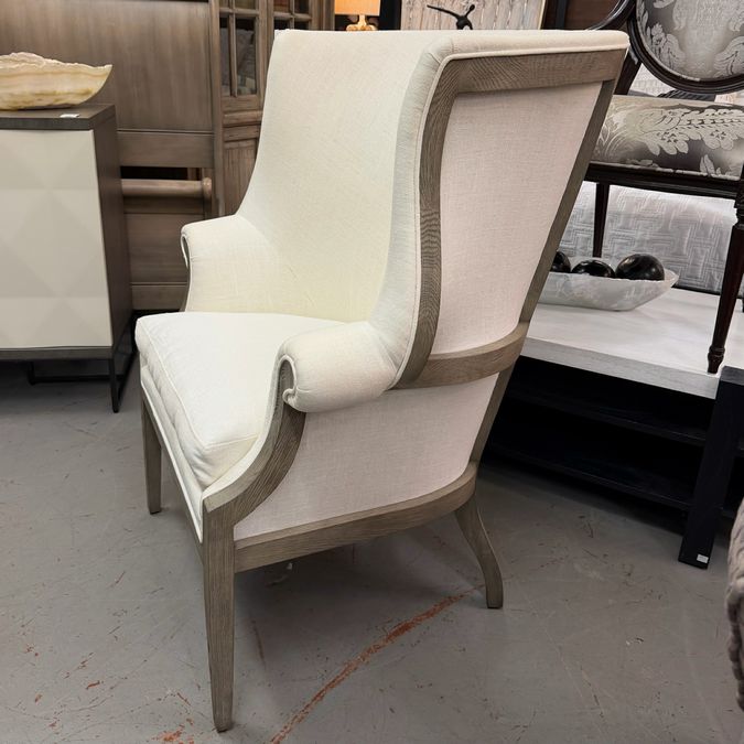 Restoration Hardware Jules Wingback Accent Chair 34x33x45