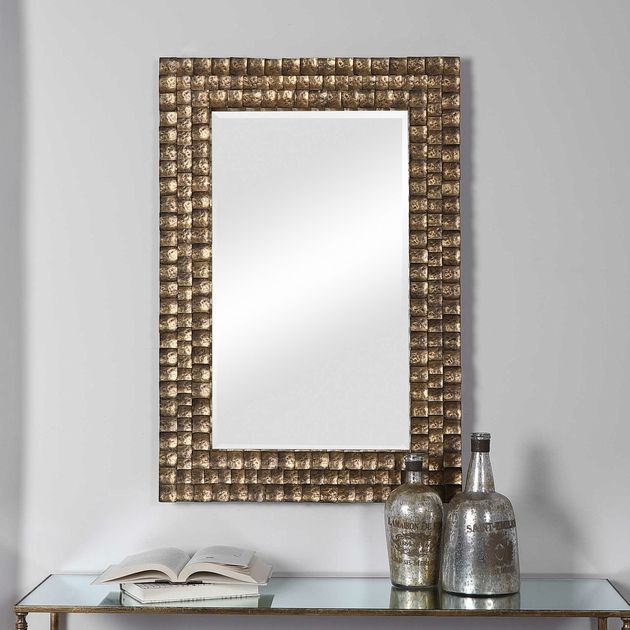 Uttermost 09612 Ramya Bohemian Style Mirror 24x36 NEW